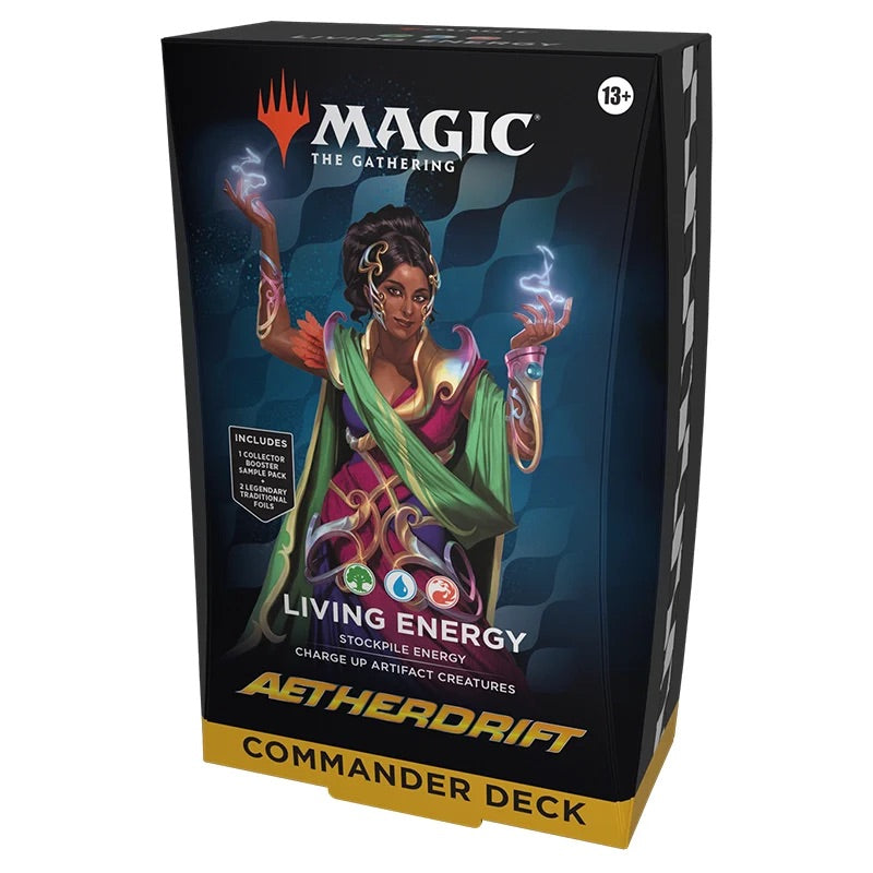 Magic The Gathering - Aetherdrift - Commander Deck - Living Energy - JET Cards