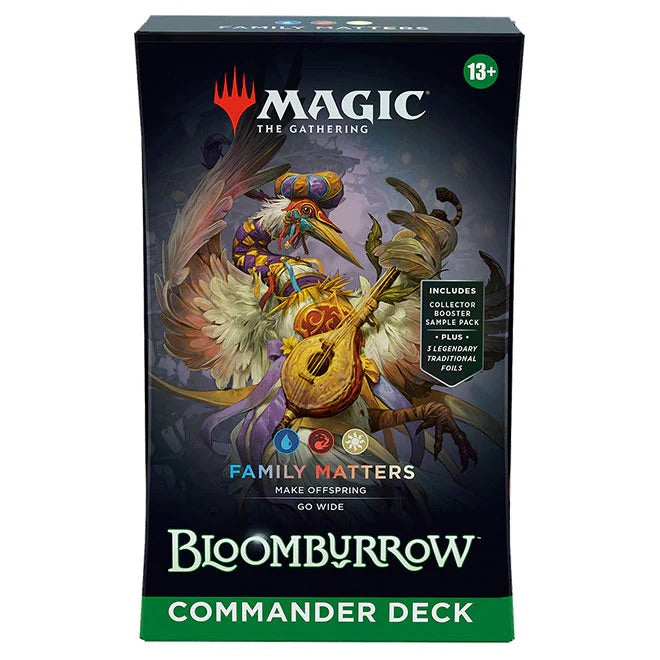Magic The Gathering - Bloomburrow - Commander Deck - Bundle of 4 - JET Cards