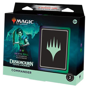 Magic The Gathering - Duskmourn - House of Horror - Commander Deck - Death Toll - JET Cards