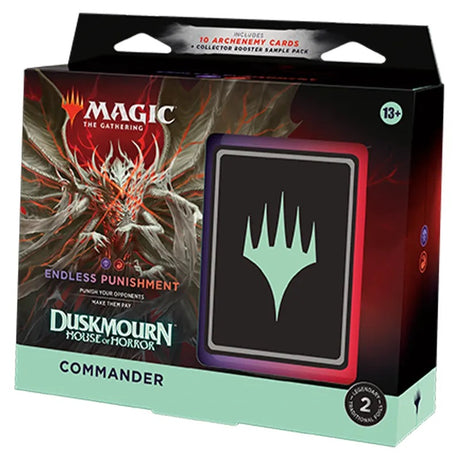 Magic The Gathering - Duskmourn - House of Horror - Commander Deck - Endless Punishment - JET Cards