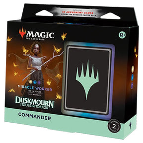 Magic The Gathering - Duskmourn - House of Horror - Commander Deck - Miracle Worker - JET Cards