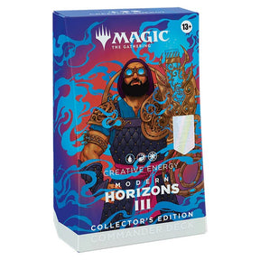 Magic The Gathering - Modern Horizons 3 - Commander Deck - Creative Energy - Collector's Edition - JET Cards