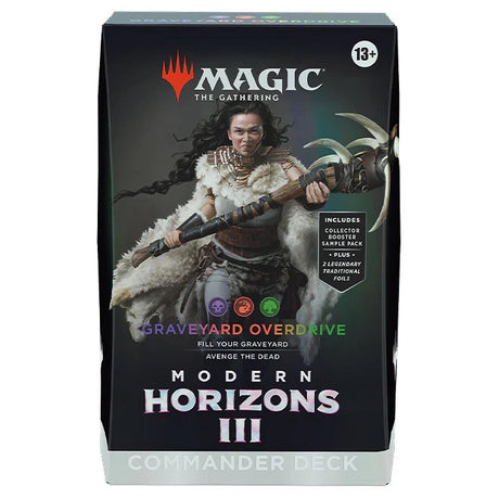 Magic The Gathering - Modern Horizons 3 - Commander Deck - Graveyard Overdrive - JET Cards