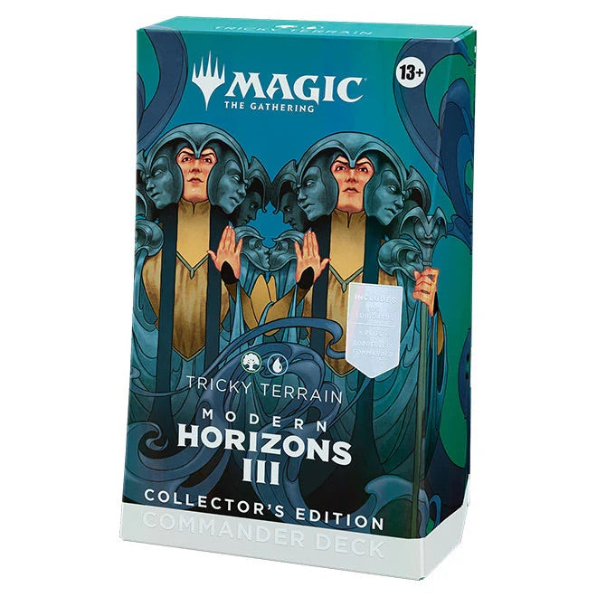 Magic The Gathering - Modern Horizons 3 - Commander Deck - Tricky Terrain - Collector's Edition - JET Cards