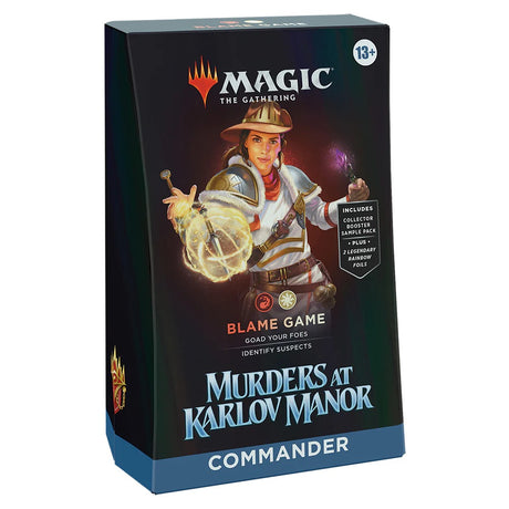Magic The Gathering - Murders at Karlov Manor - Commander Deck - Bundle of 4 - JET Cards
