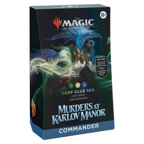 Magic The Gathering - Murders at Karlov Manor - Commander Deck - Deep Clue Sea - JET Cards