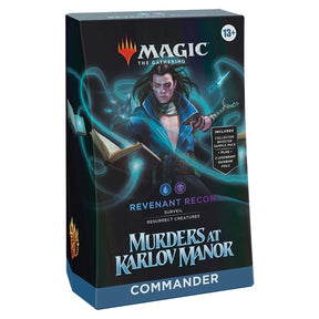Magic The Gathering - Murders at Karlov Manor - Commander Deck - Revenant Recon - JET Cards