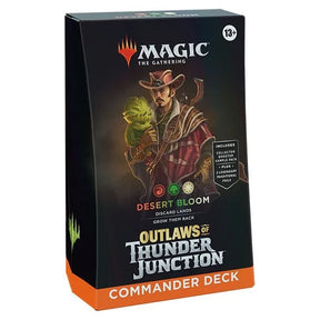 Magic The Gathering - Outlaws Of Thunder Junction - Commander Deck - Desert Bloom - JET Cards