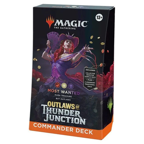 Magic The Gathering - Outlaws Of Thunder Junction - Commander Deck - Most Wanted - JET Cards