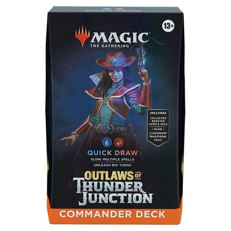Magic The Gathering - Outlaws Of Thunder Junction - Commander Deck - Quick Draw - JET Cards