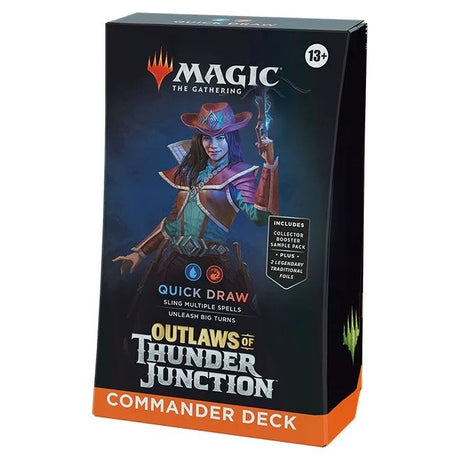 Magic The Gathering - Outlaws Of Thunder Junction - Commander Deck - Quick Draw - JET Cards