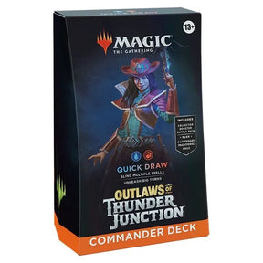 Magic The Gathering - Outlaws Of Thunder Junction - Commander Deck - Quick Draw - JET Cards