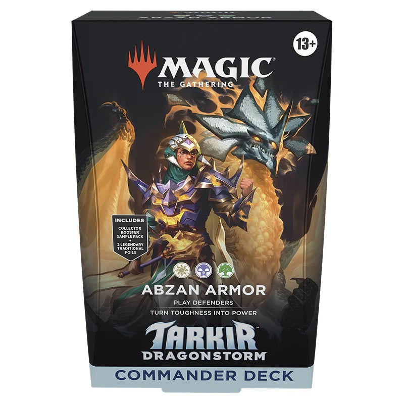 Magic The Gathering - Tarkir: Dragonstorm - Commander Deck - Abzan Armor - JET Cards