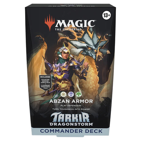 Magic The Gathering - Tarkir: Dragonstorm - Commander Deck - Abzan Armor - JET Cards