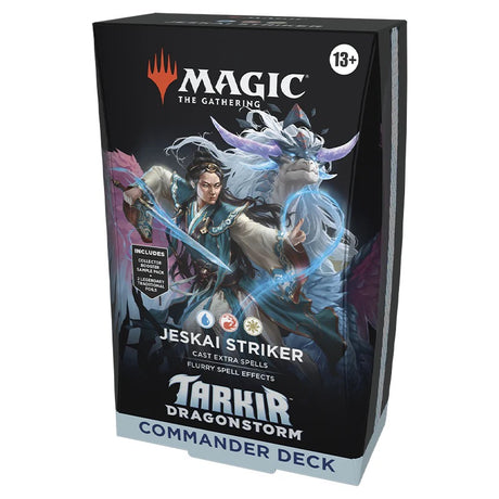 Magic The Gathering - Tarkir: Dragonstorm - Commander Deck - Jeskai Striker - JET Cards