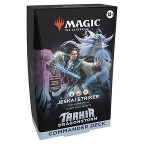 Magic The Gathering - Tarkir: Dragonstorm - Commander Deck - Jeskai Striker - JET Cards