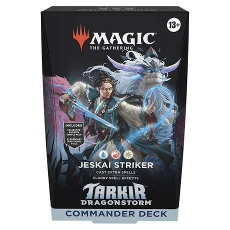 Magic The Gathering - Tarkir: Dragonstorm - Commander Deck - Jeskai Striker - JET Cards