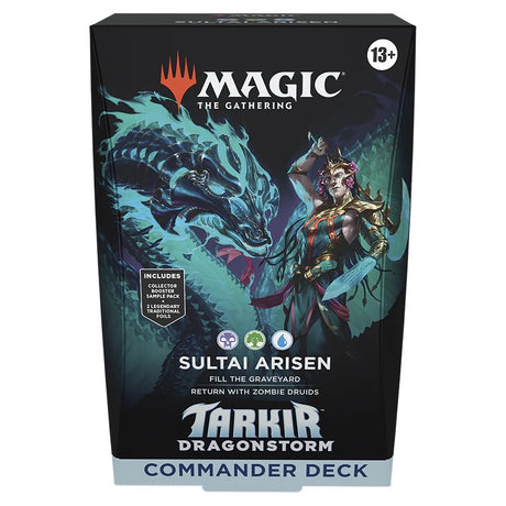 Magic The Gathering - Tarkir: Dragonstorm - Commander Deck - Sultai Arisen - JET Cards