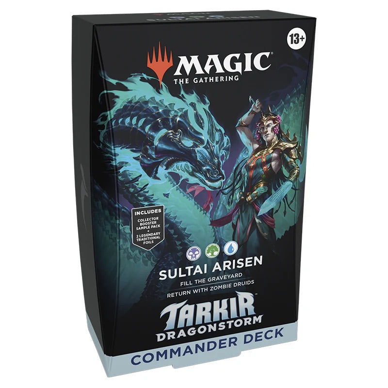Magic The Gathering - Tarkir: Dragonstorm - Commander Deck - Sultai Arisen - JET Cards
