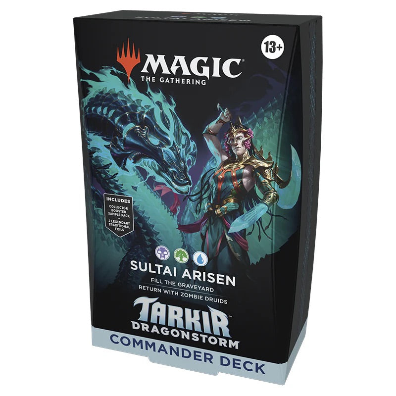 Magic The Gathering - Tarkir: Dragonstorm - Commander Deck - Sultai Arisen - JET Cards