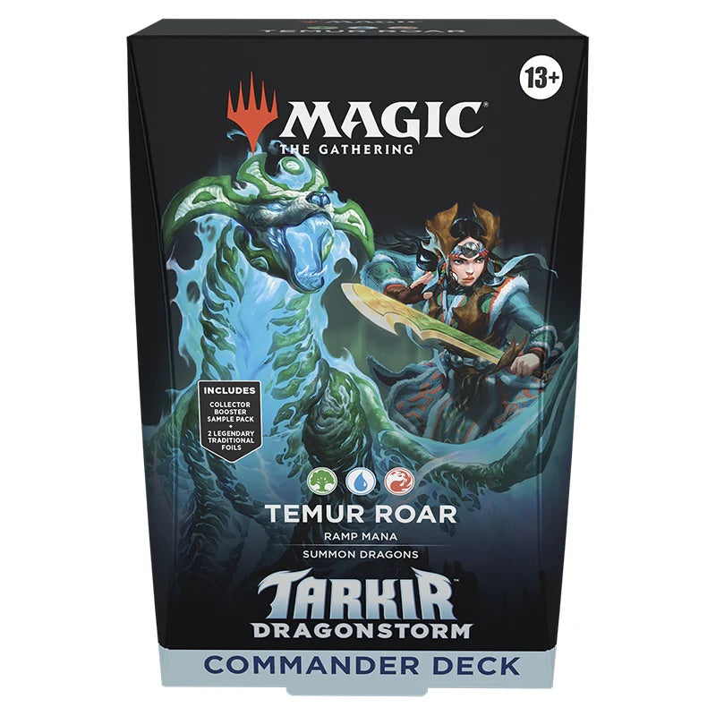 Magic The Gathering - Tarkir: Dragonstorm - Commander Deck - Temur Roar - JET Cards
