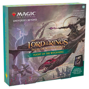 Magic The Gathering - The Lord Of The Rings - Tales Of Middle-Earth - Scene Box - Flight Of The Witch-King - JET Cards