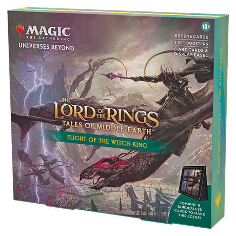 Magic The Gathering - The Lord Of The Rings - Tales Of Middle-Earth - Scene Box - Flight Of The Witch-King - JET Cards