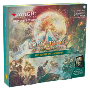 Magic The Gathering - The Lord Of The Rings - Tales Of Middle-Earth - Scene Box - The Might Of Galadriel - JET Cards