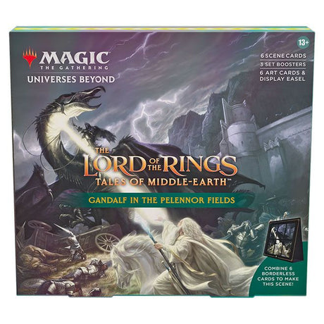 Magic The Gathering - The Lord Of The Rings - Tales Of Middle-Earth - Scene Boxes - Bundle of 4 - JET Cards