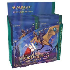 Magic The Gathering - The Lord Of The Rings - Tales Of Middle-Earth - Special Edition - Collector Booster Box (12 Packs) - JET Cards