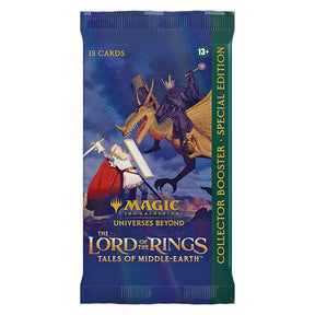 Magic The Gathering - The Lord Of The Rings - Tales Of Middle-Earth - Special Edition - Collector Booster Pack - JET Cards