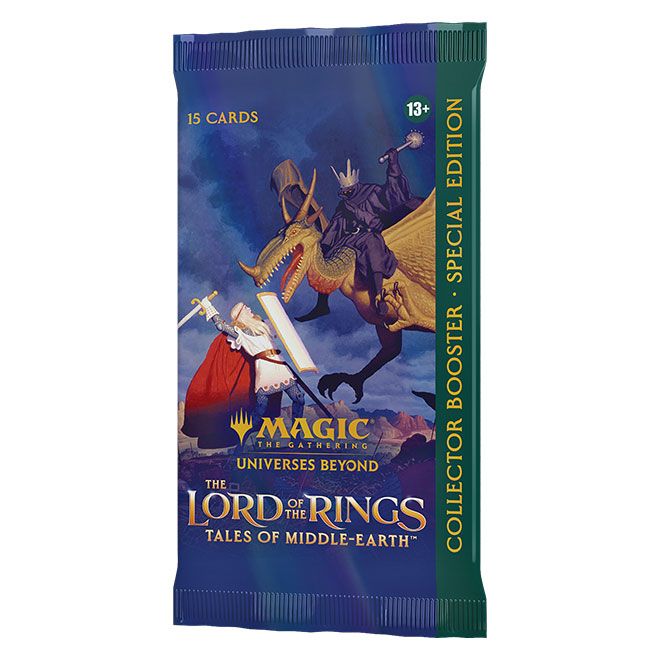 Magic The Gathering - The Lord Of The Rings - Tales Of Middle-Earth - Special Edition - Collector Booster Pack - JET Cards