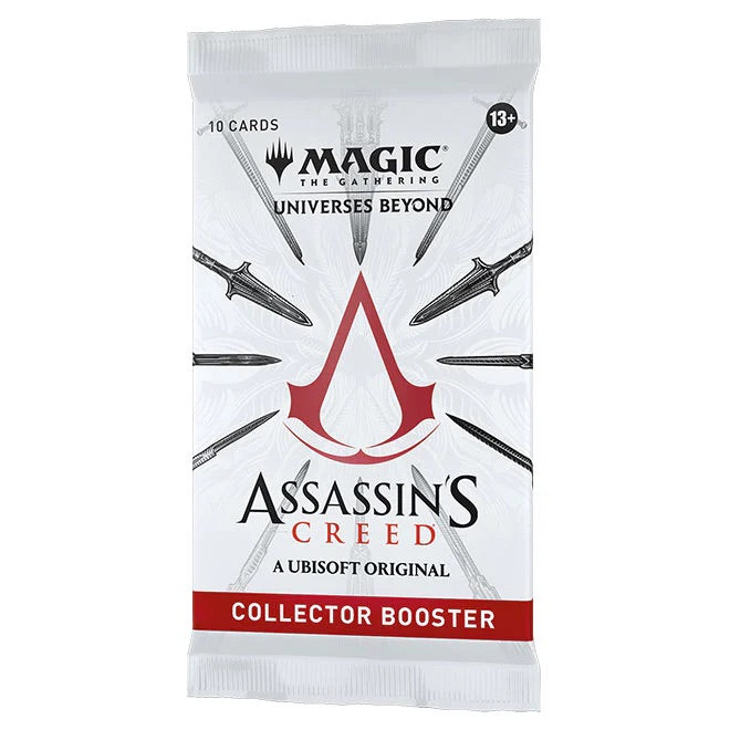 Magic The Gathering - Universes Beyond - Assassin's Creed - Collector Booster Box (12 Packs) - JET Cards