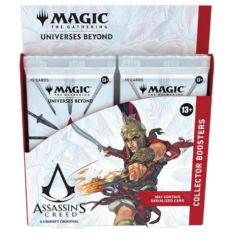 Magic The Gathering - Universes Beyond - Assassin's Creed - Collector Booster Box (12 Packs) - JET Cards