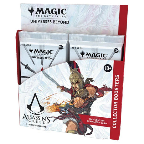 Magic The Gathering - Universes Beyond - Assassin's Creed - Collector Booster Box (12 Packs) - JET Cards