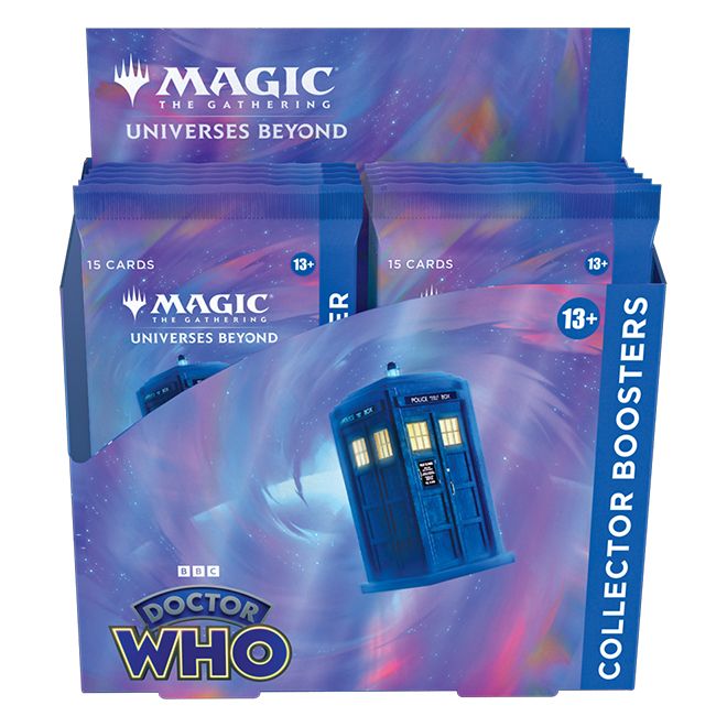 Magic The Gathering - Universes Beyond - Doctor Who - Collector Booster Box (12 Packs) - JET Cards
