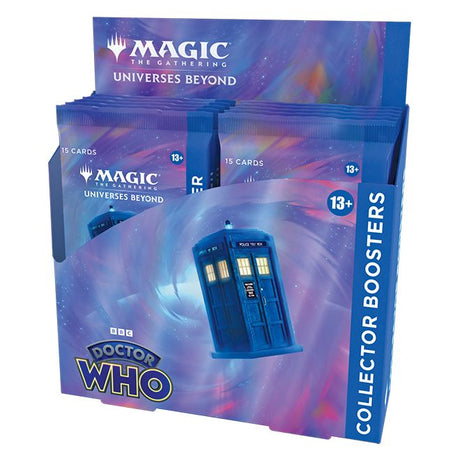 Magic The Gathering - Universes Beyond - Doctor Who - Collector Booster Box (12 Packs) - JET Cards