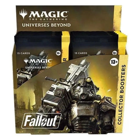 Magic The Gathering - Universes Beyond - Fallout - Collector Booster Box (12 Packs) - JET Cards