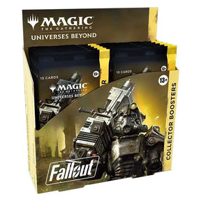 Magic The Gathering - Universes Beyond - Fallout - Collector Booster Box (12 Packs) - JET Cards