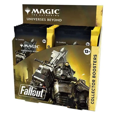Magic The Gathering - Universes Beyond - Fallout - Collector Booster Box (12 Packs) - JET Cards