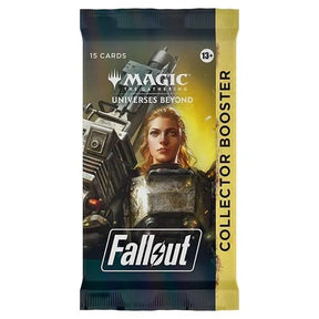 Magic The Gathering - Universes Beyond - Fallout - Collector Booster Pack - JET Cards