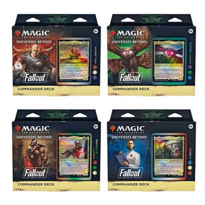 Magic The Gathering - Universes Beyond - Fallout - Commander Deck - Bundle - JET Cards