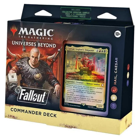 Magic The Gathering - Universes Beyond - Fallout - Commander Deck - Hail, Caesar - JET Cards