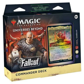 Magic The Gathering - Universes Beyond - Fallout - Commander Deck - Hail, Caesar - JET Cards