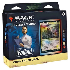 Magic The Gathering - Universes Beyond - Fallout - Commander Deck - Science! - JET Cards