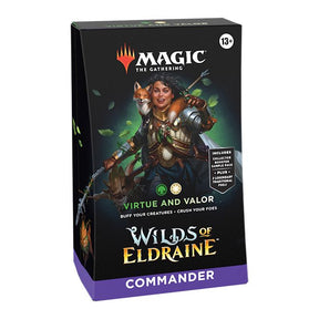 Magic The Gathering - Wilds Of Eldraine - Commander Deck - Virtue And Valor - JET Cards