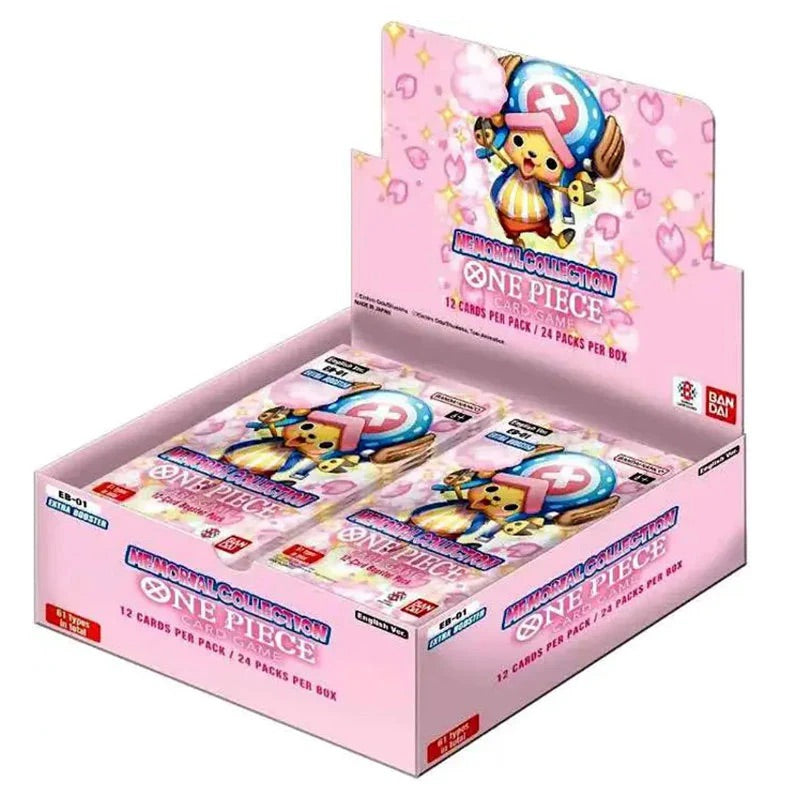 One Piece Card Game - Extra Booster - Memorial Collection EB-01 - Booster Box (24 Packs) - JET Cards