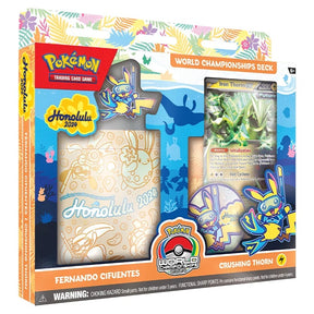 Pokemon - 2024 World Championship Deck - Fernando Cifuentes (Crushing Thorn) - JET Cards