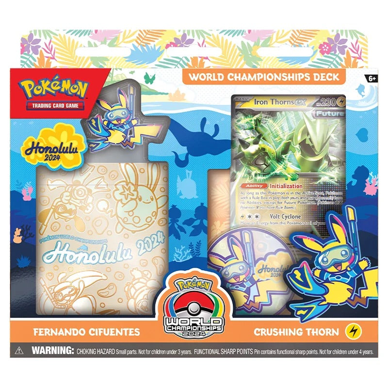 Pokemon - 2024 World Championship Deck - Fernando Cifuentes (Crushing Thorn) - JET Cards