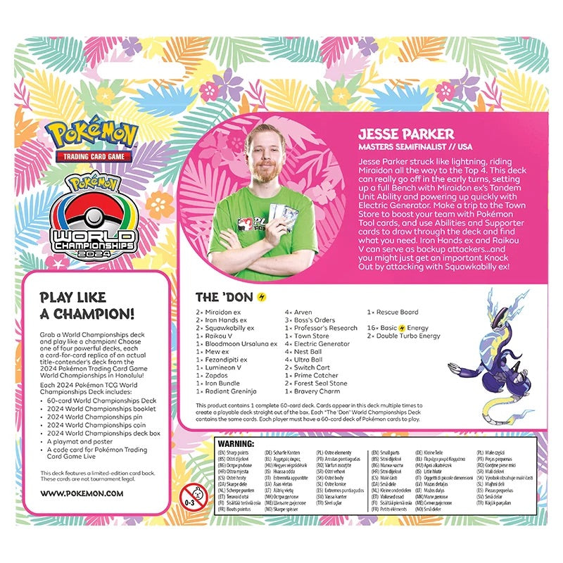 Pokemon - 2024 World Championship Deck - Jesse Parker (The 'Don) - JET Cards